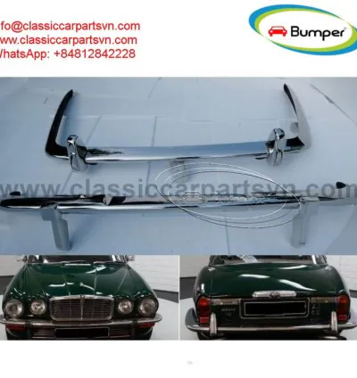 Jaguar XJ6 Series 2 bumpers, also fits XJ-C Series 2 Coupe (1973-1979)